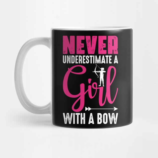 Never Underestimate a Girl with a Bow by Teresa's Store 1